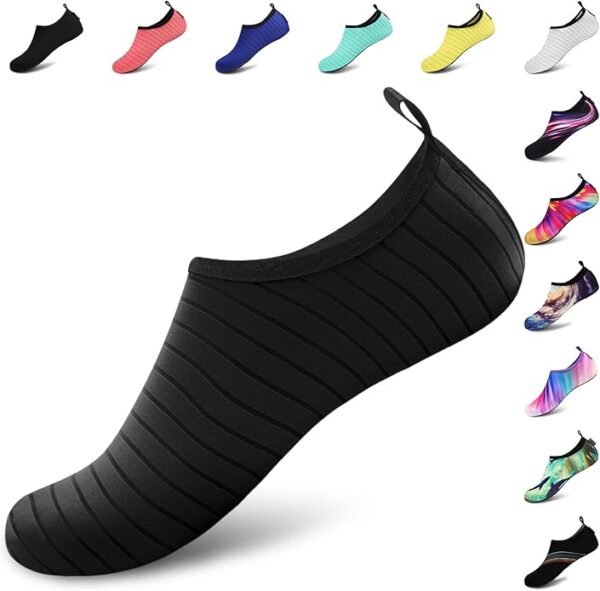 VIFUUR Water Sports Shoes Barefoot Quick-Dry Aqua Yoga Socks