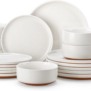 MALACASA Plates and Bowls Sets