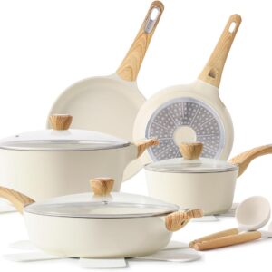 SENSARTE Ceramic Cookware Sets
