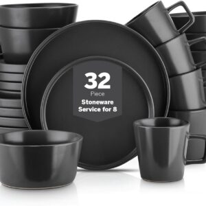 Stone Lain Celina Stoneware 32 Piece Dinnerware Set