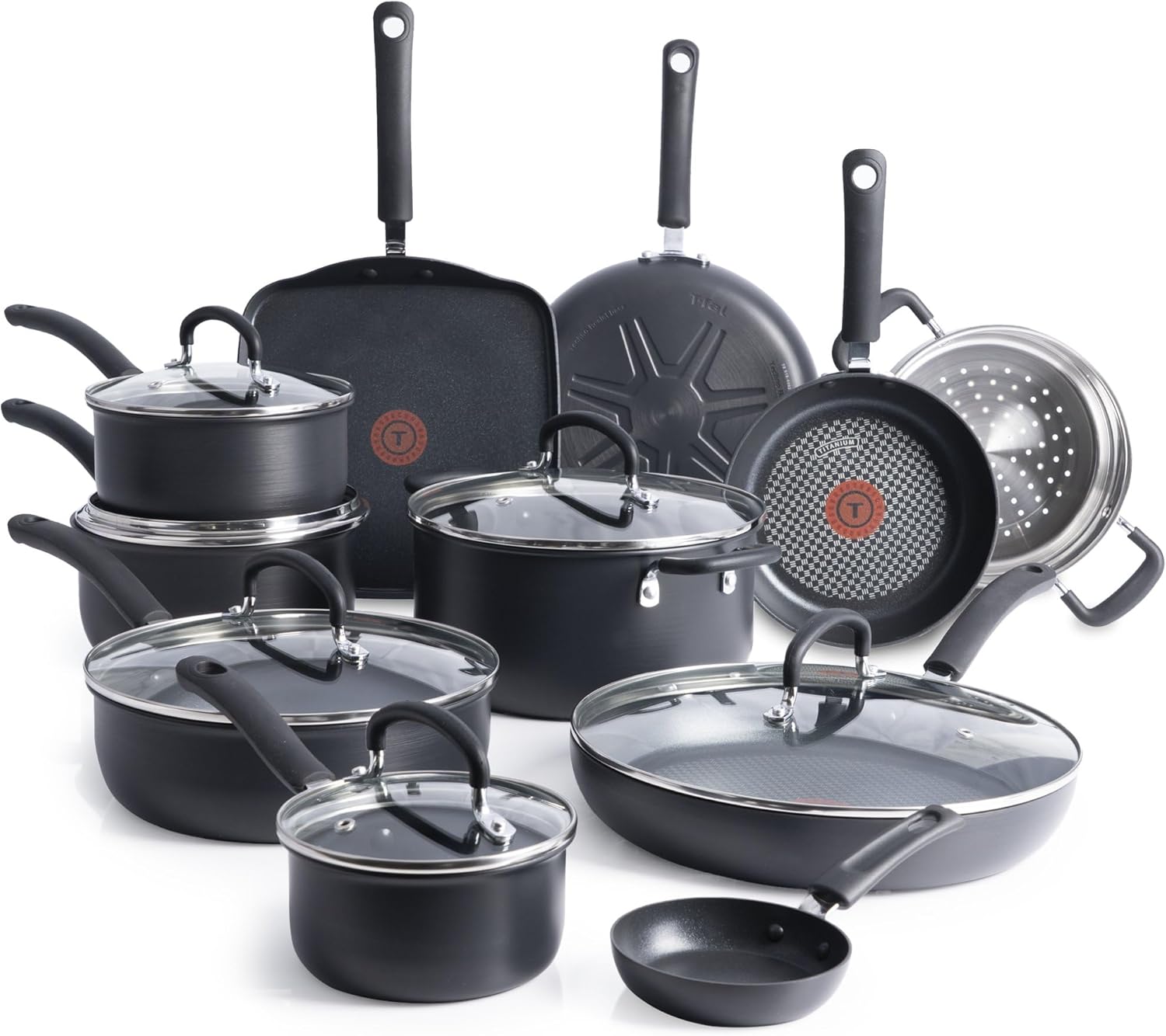 T-fal Ultimate Hard Anodized Nonstick Cookware Set