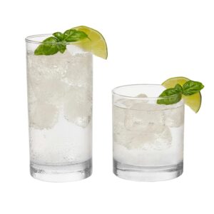 Libbey Province Tumbler and Rocks Glass Set