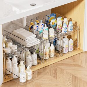 Vtopmart 4 Pack Bathroom Organizer